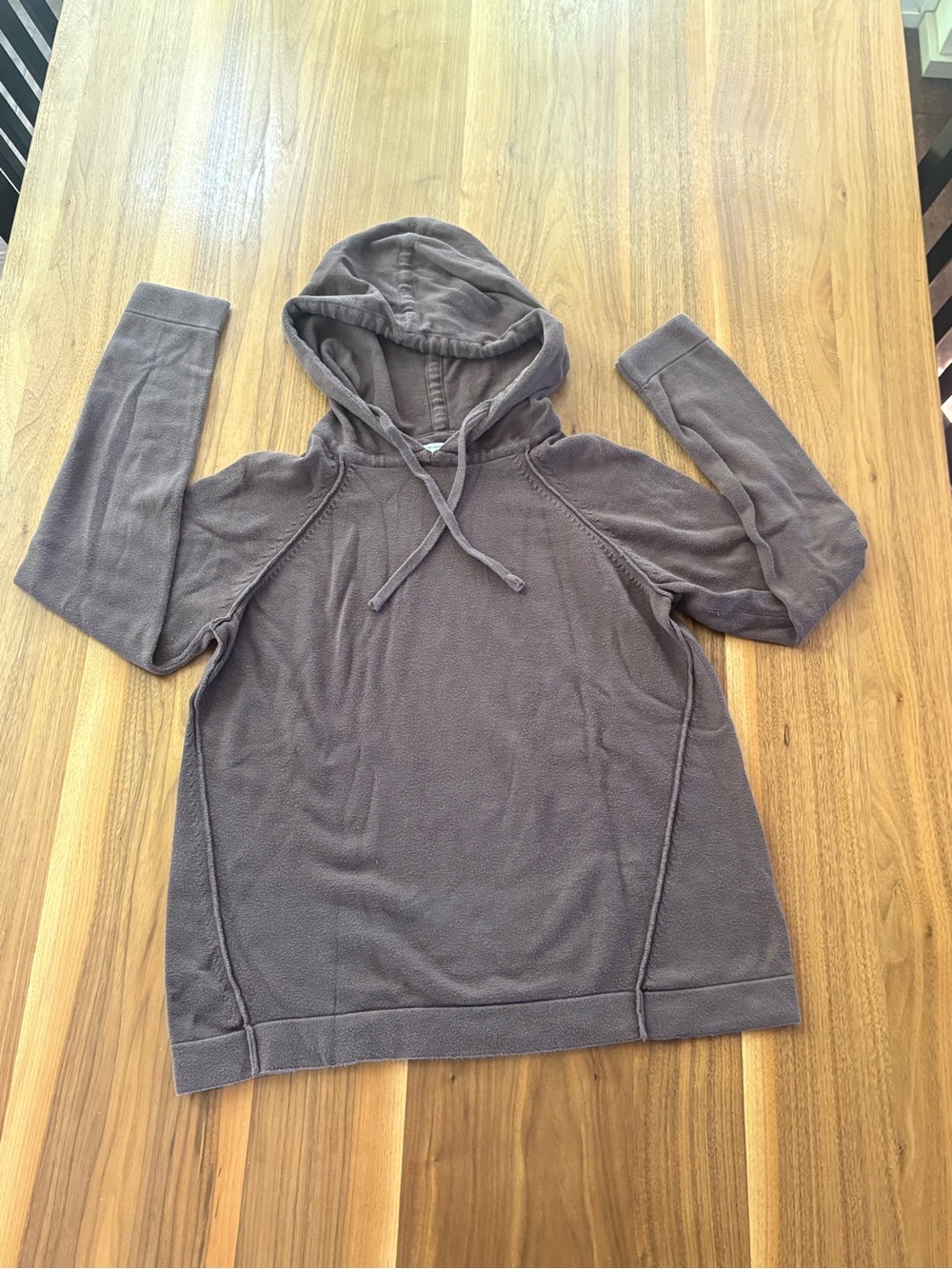 Women’s Organic Cotton Pullover Hoodie - Brown